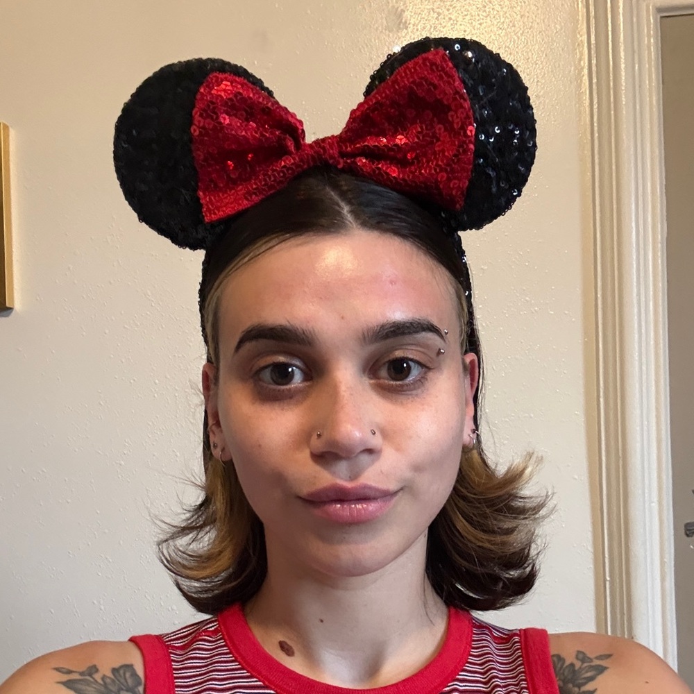 Sequin Minnie Ear Headband